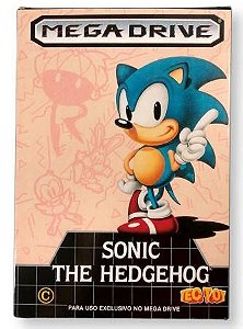 Jogo Sonic - Mega Drive