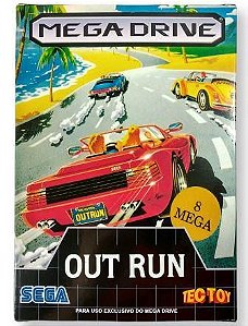 Jogo Out Run - Mega Drive