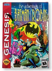 Jogo The Adventures of Batman & Robin - Mega Drive