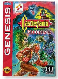 Jogo Castlevania Bloodlines - Mega Drive