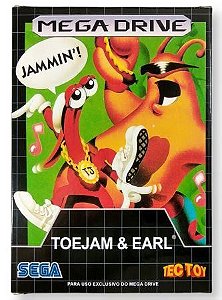 Jogo Toejam & Earl - Mega Drive