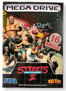 Jogo Streets of Rage II - Mega Drive