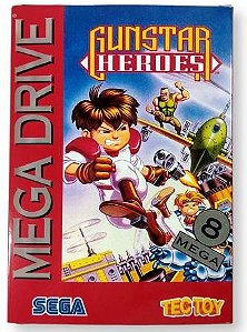 Jogo Gunstar Hereos - Mega Drive