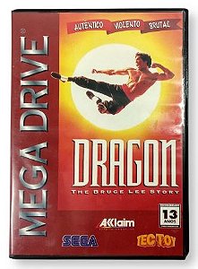 Jogo Dragon the Bruce Lee Story Original - Mega Drive