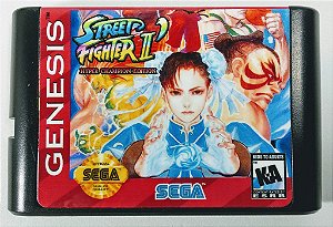 Street Fighter 2 Hyper Champion Edition - Mega Drive