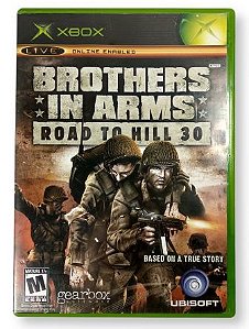 Jogo Brothers in Arms Road to Hill 30 Original - Xbox Clássico