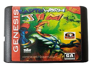 Jogo Earthworm Jim - Mega Drive