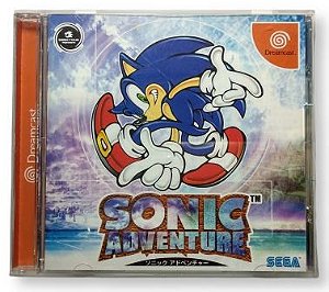 Jogo Sonic Adventure Original [JAPONÊS] - Dreamcast
