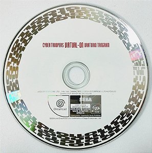 Jogo Cyber Troopers Virtual-on Original [JAPONÊS] - Dreamcast