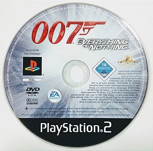 Jogo 007 Everything or Nothing Original [EUROPEU] - PS2