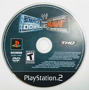 Jogo Smack Down. Vs Raw Original - PS2