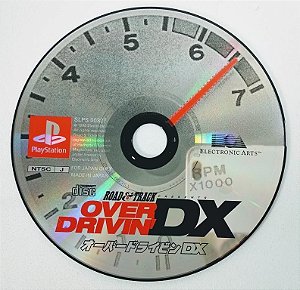 Jogo Over Drivin DX Original [JAPONÊS] - PS1 ONE