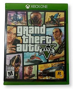 GTA V - Xbox 360 - Sebo dos Games - 10 anos!