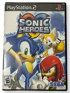 Jogo Sonic Heroes Original - PS2