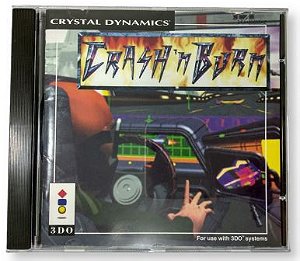 Jogo Crash n Burn Original - 3DO