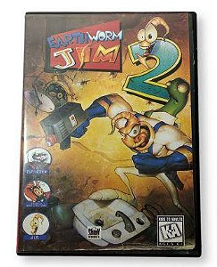 Jogo Earthworm Jim 2 - Mega Drive
