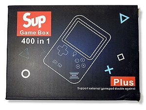 Mini Game Retro Sup Game Box com 400 jogos