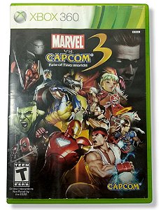 Jogo Marvel vs Capcom 3: Fate of two Worlds Original - Xbox 360