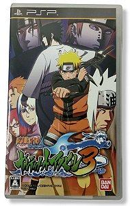Jogo Naruto Shippuden Narutimate Accel 3 Shippuuden [JAPONÊS] - PSP