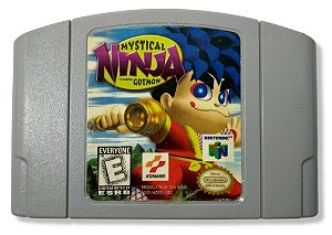 Jogo Mystical Ninja Starring Goemon Original - N64