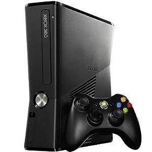 Console Xbox 360 Slim 4GB Destravado - Microsoft