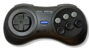 Controle Sem Fio 8bitdo M30 - Mega Drive