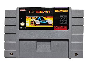 Jogo Top Gear - SNES