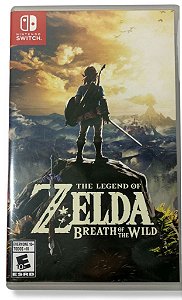 Jogo Zelda Breath of the Wild - Switch