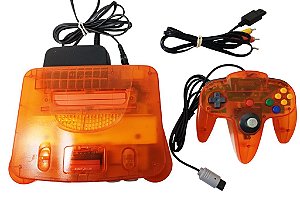 Console Nintendo 64 Serie Multi-Sabores Tangerina - N64