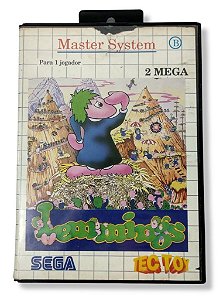 Jogo Lemmings - Master System
