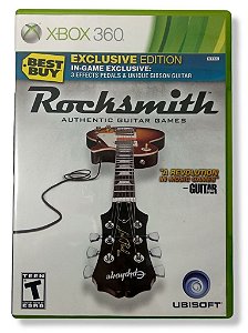 Jogo Rocksmith Authentic Guitar Games + Cabo Original - Xbox 360