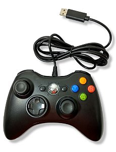 Controle com fio - Xbox 360