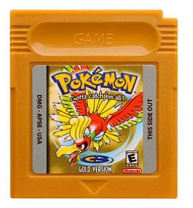 Jogo Pokemon Gold - GBC