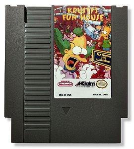 Jogo Krustys fun House - NES