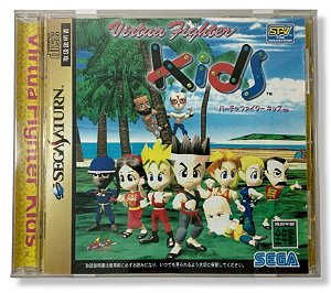 Jogo Virtua Fighter Kids Original [Japonês] - Sega Saturn