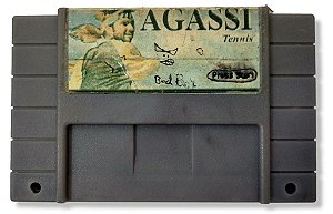 Jogo Andre Agassi Tennis - SNES