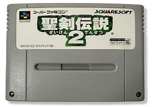 Jogo Seiken Densetsu 2 (Secret of Mana) - Super Famicom