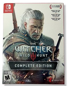Jogo The Witcher Wild Hunt Complete Edition - Switch