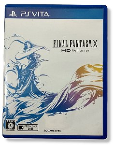 Jogo Final Fantasy X Hd Remaster [JAPONÊS] - PS Vita