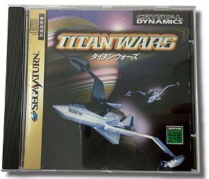 Jogo Titan Wars Original [Japonês] - Sega Saturn