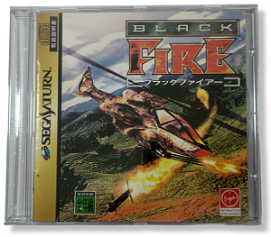 Jogo Black Fire Original [Japonês] - Sega Saturn