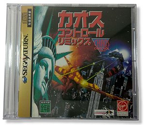 Jogo Chaos Control Remix Original [Japonês] - Sega Saturn