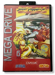 Jogo Street Fighter 2 Special Champion Edition Original - Mega drive