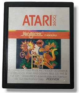 jogo Kangaroo (Canguru) Original - Atari