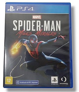 Jogo Marvel Spider-Man Miles Morales - PS4