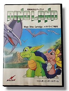 Jogo Dino Land Original [JAPONÊS] - Mega Drive
