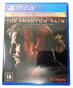 Jogo Metal Gear Solid V The Phantom Pain - PS4