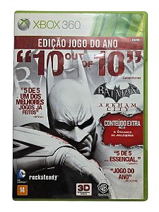 Jogo Batman Arkham City (GOTY) Original - Xbox 360
