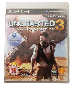 Jogo Uncharted 3 Drakes Deception - PS3