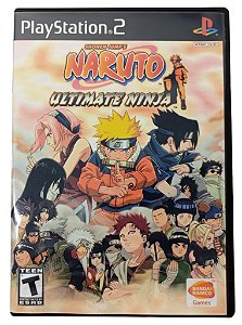 Jogo Naruto Shippuden: Ultimate Ninja 4 [JAPONÊS] - PS2 - Sebo dos